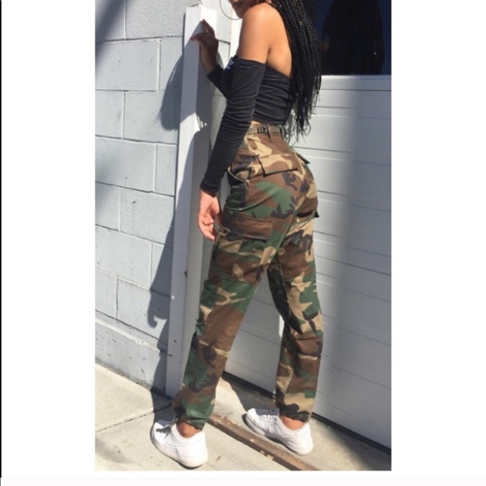 Camo Cargo Joggers